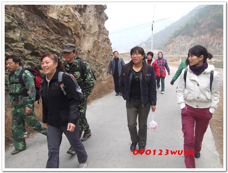 [天台驴友俱乐部]活动之____暴走坝头－漯溪－龙头颈－太平－国清寺