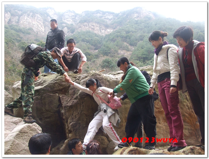 [天台驴友俱乐部]活动之____暴走坝头－漯溪－龙头颈－太平－国清寺