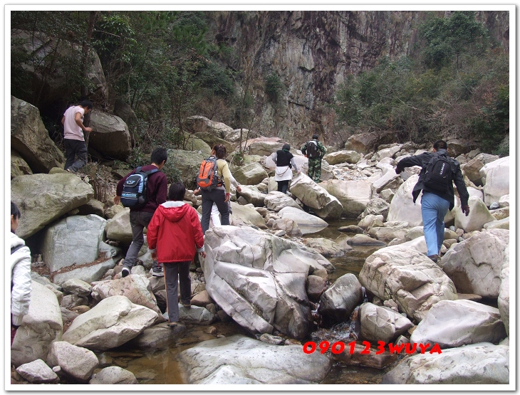 [天台驴友俱乐部]活动之____暴走坝头－漯溪－龙头颈－太平－国清寺