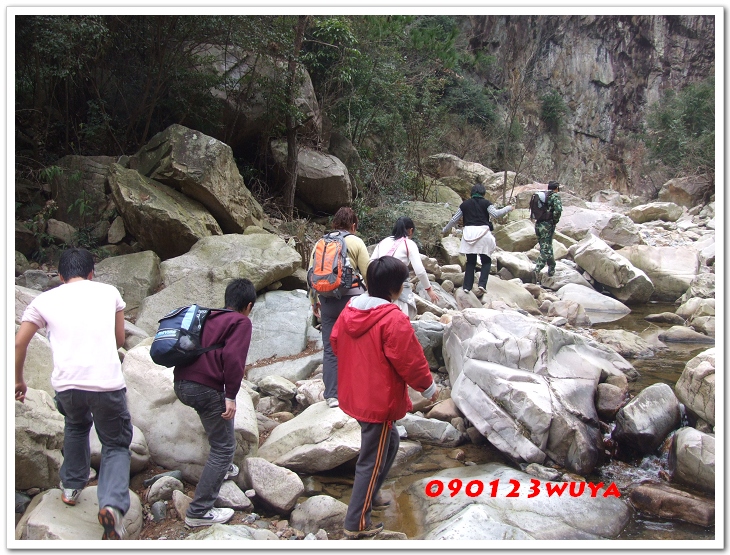 [天台驴友俱乐部]活动之____暴走坝头－漯溪－龙头颈－太平－国清寺