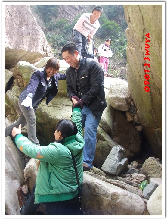 [天台驴友俱乐部]活动之____暴走坝头－漯溪－龙头颈－太平－国清寺