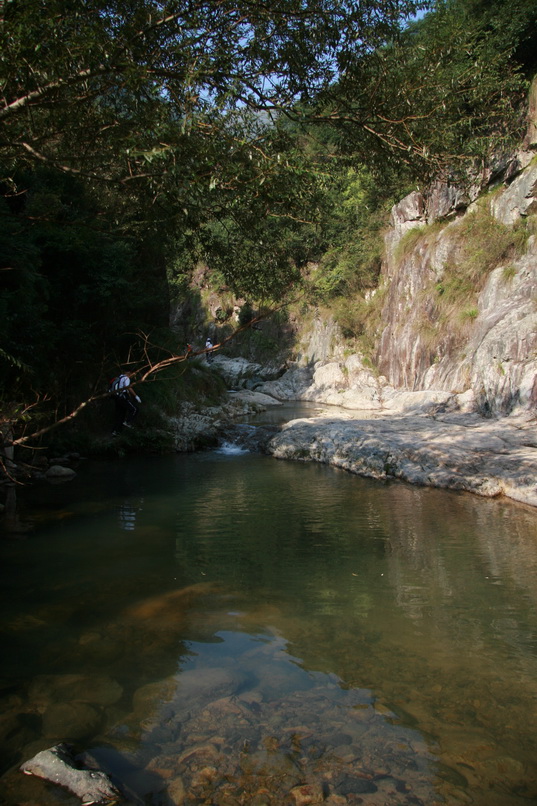 天台驴友俱乐部一周年重走九龙潭