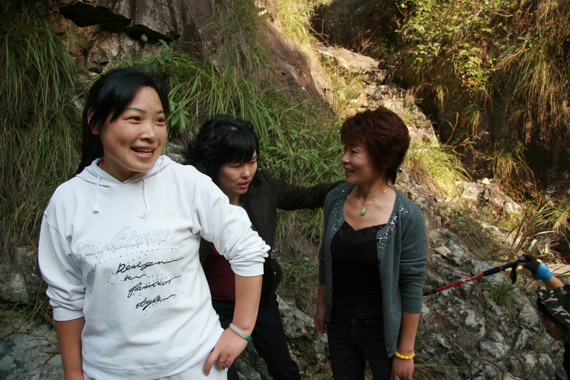 天台驴友俱乐部一周年重走九龙潭