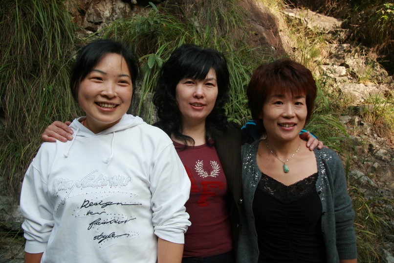 天台驴友俱乐部一周年重走九龙潭