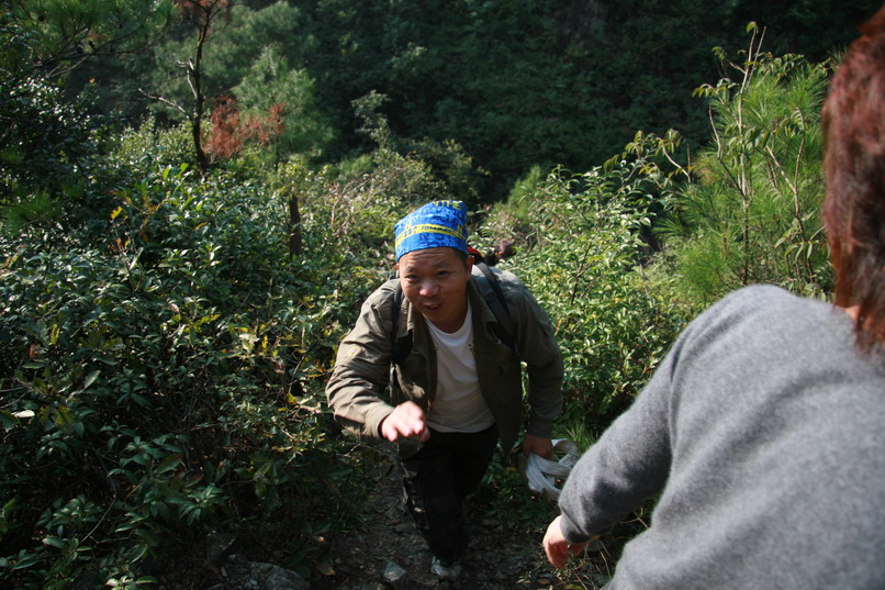 天台驴友俱乐部一周年重走九龙潭