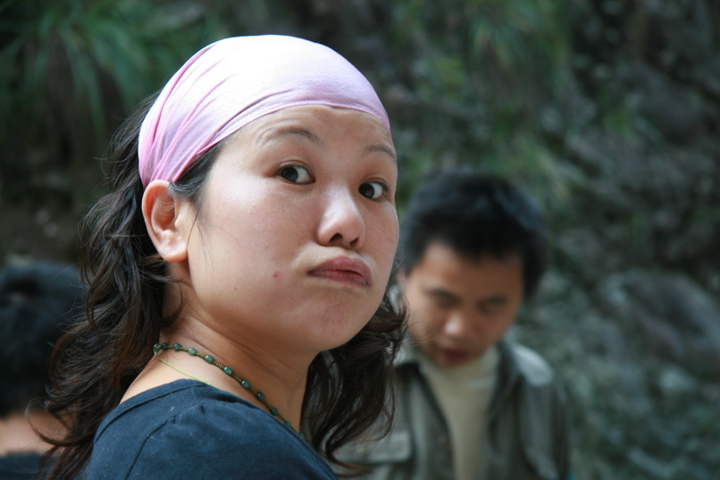 天台驴友俱乐部一周年重走九龙潭