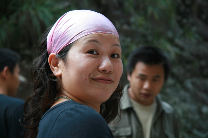 天台驴友俱乐部一周年重走九龙潭