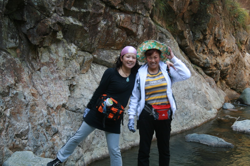天台驴友俱乐部一周年重走九龙潭