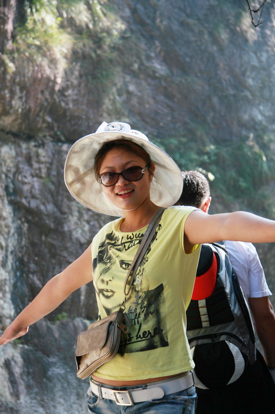 天台驴友俱乐部一周年重走九龙潭