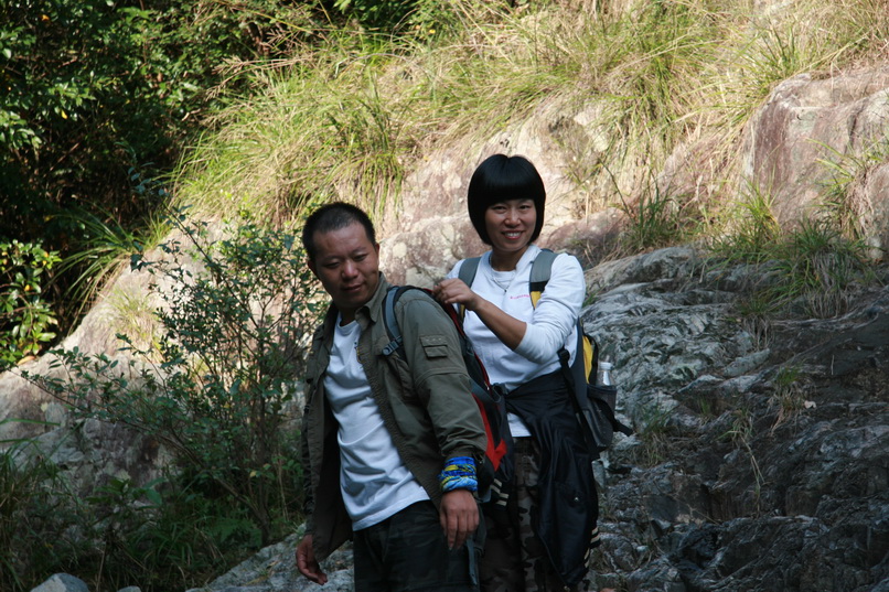 天台驴友俱乐部一周年重走九龙潭