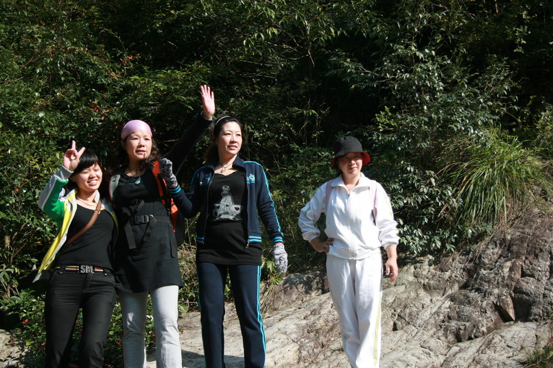 天台驴友俱乐部一周年重走九龙潭