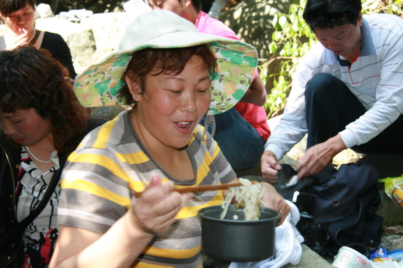 天台驴友俱乐部一周年重走九龙潭