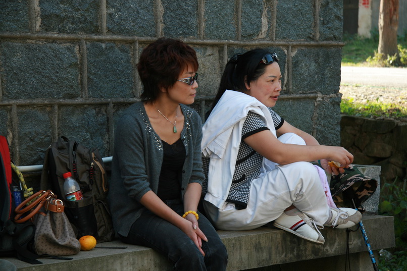 天台驴友俱乐部一周年重走九龙潭