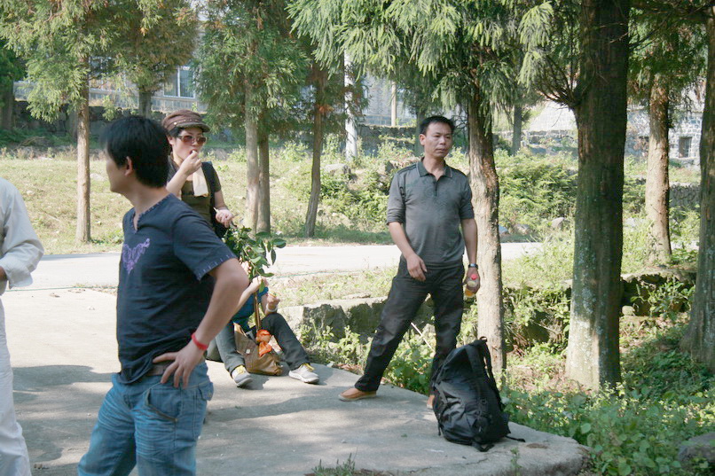 天台驴友俱乐部一周年重走九龙潭