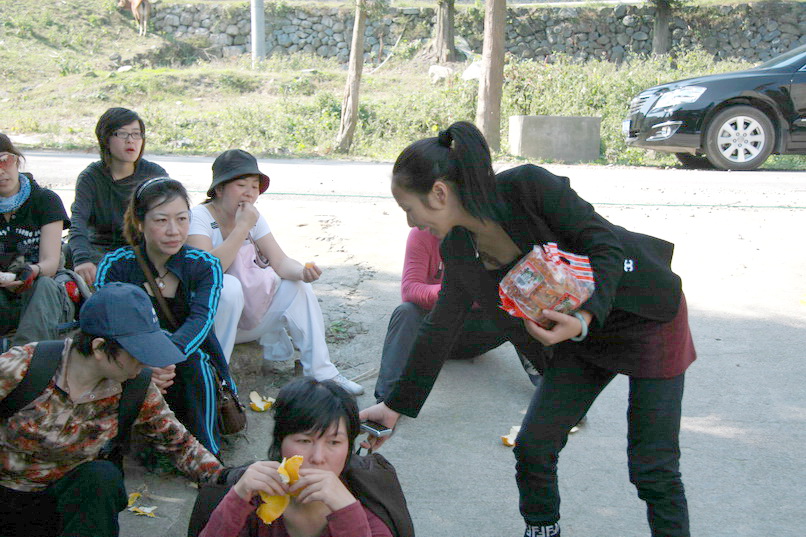 天台驴友俱乐部一周年重走九龙潭