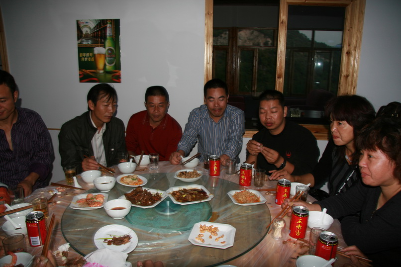 天台驴友俱乐部一周年重走九龙潭