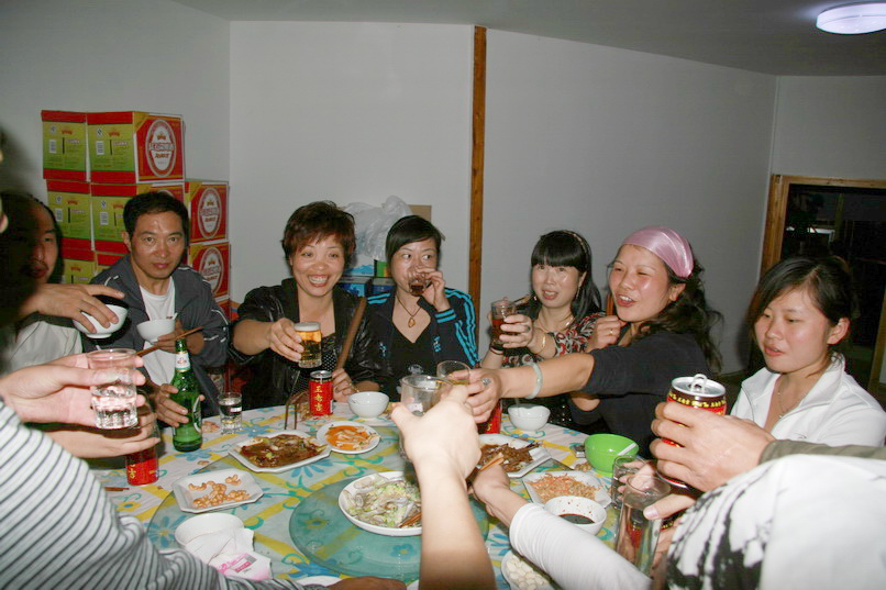 天台驴友俱乐部一周年重走九龙潭