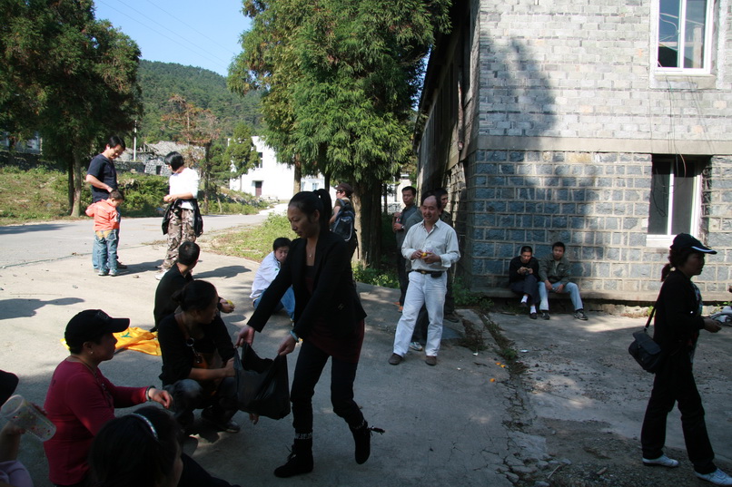 天台驴友俱乐部一周年重走九龙潭