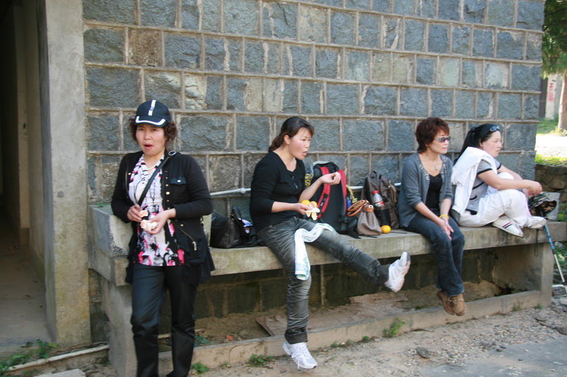 天台驴友俱乐部一周年重走九龙潭