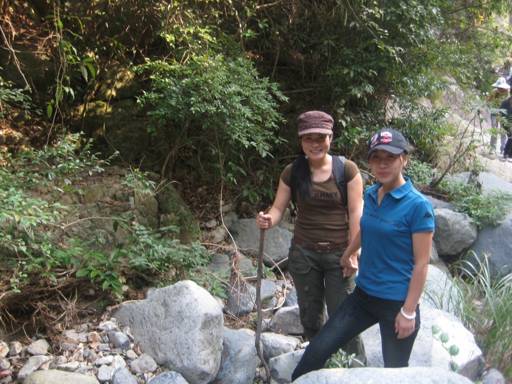 天台驴友俱乐部一周年重走九龙潭