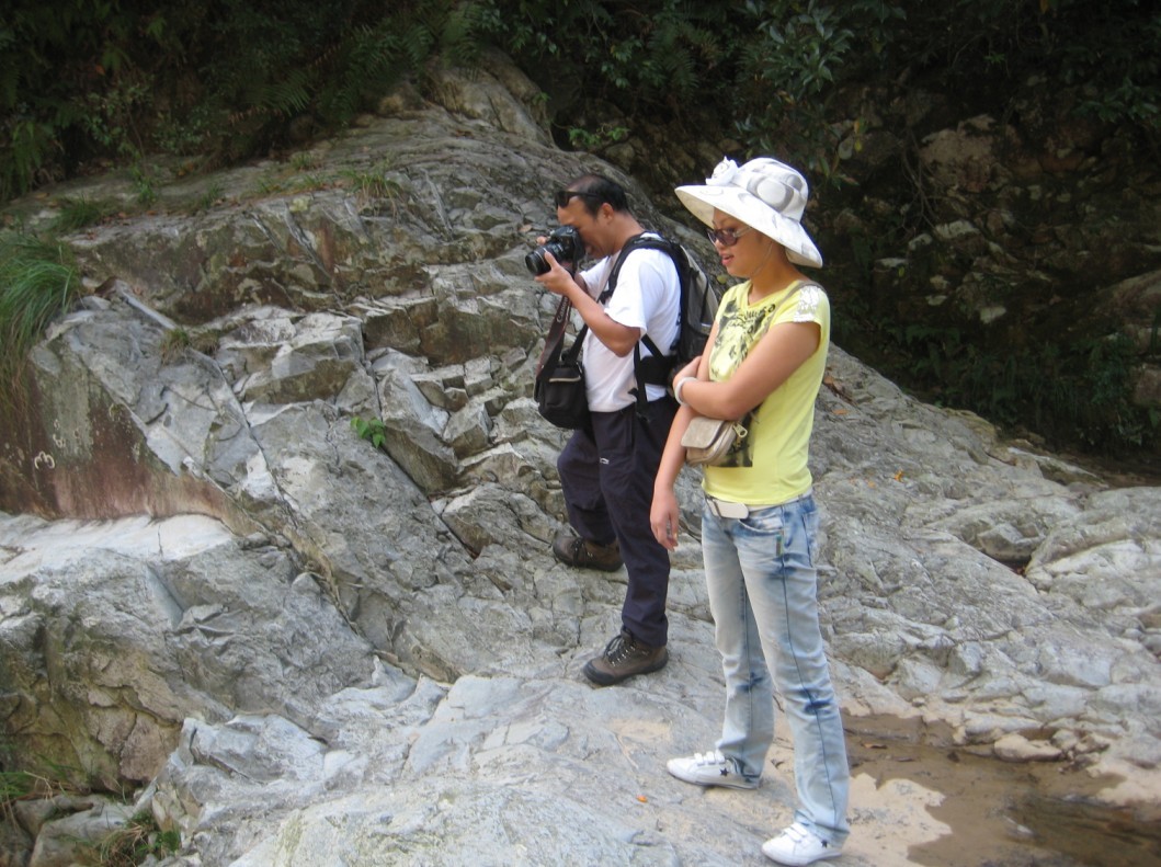 天台驴友俱乐部一周年重走九龙潭