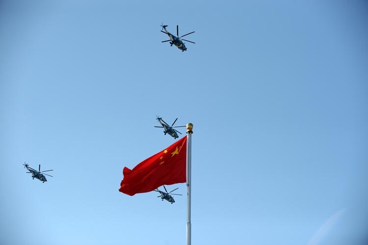 60周年大阅兵激情的时刻