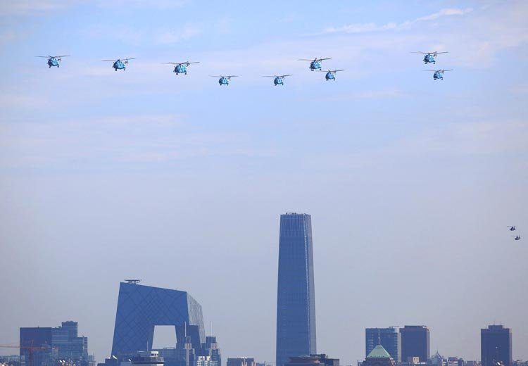 60周年大阅兵激情的时刻