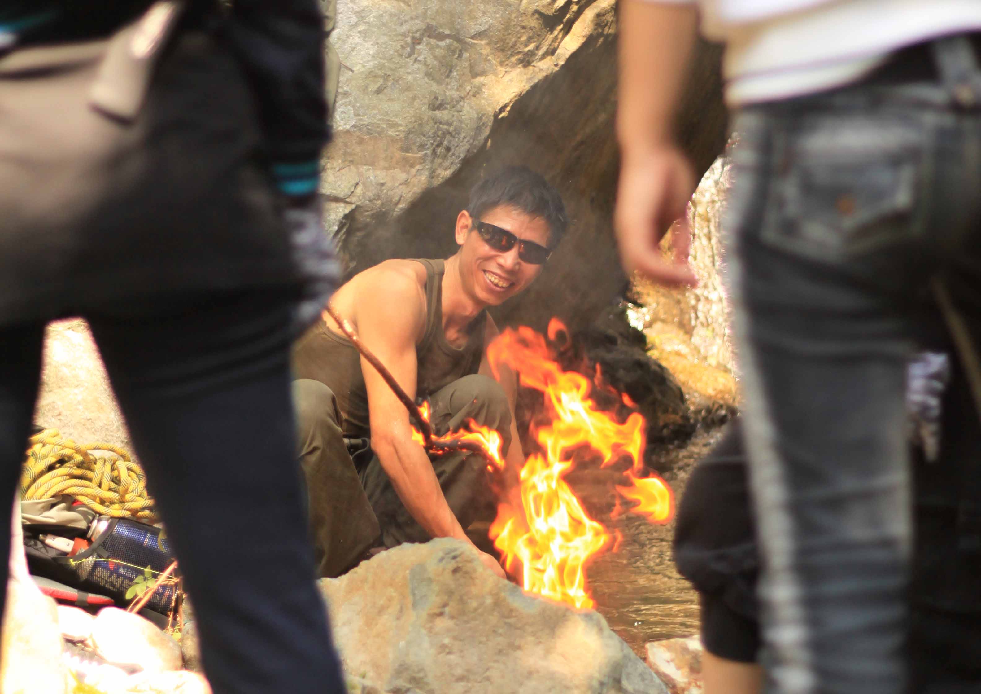 天台驴友俱乐部一周年重走九龙潭