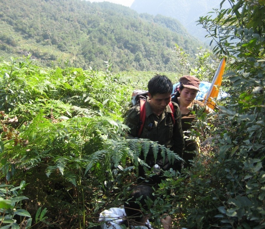 天台驴友俱乐部一周年重走九龙潭