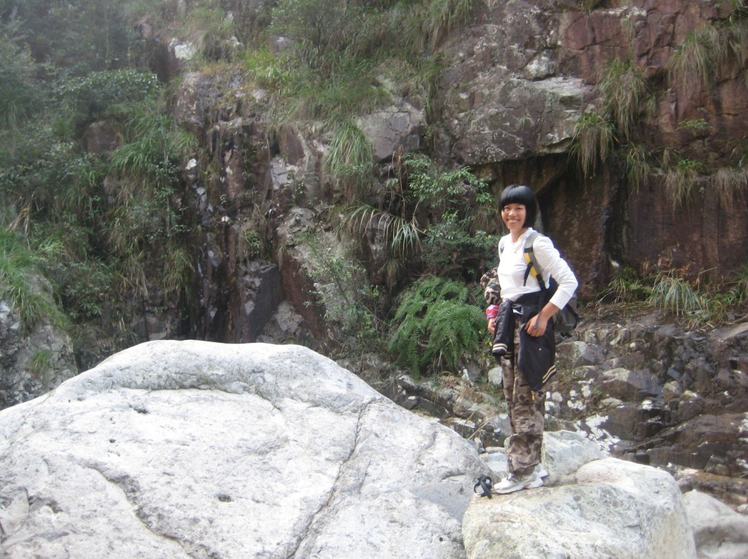 天台驴友俱乐部一周年重走九龙潭