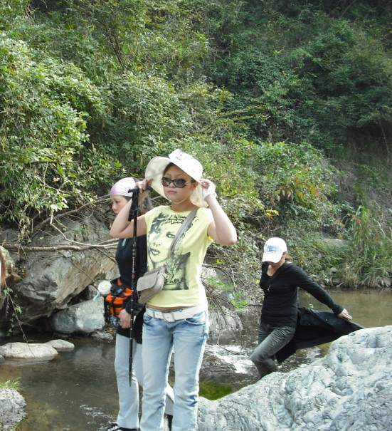 天台驴友俱乐部一周年重走九龙潭