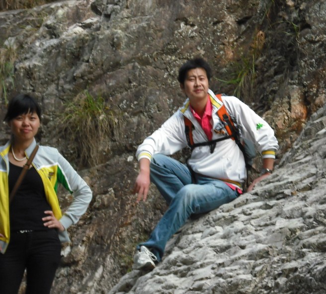 天台驴友俱乐部一周年重走九龙潭