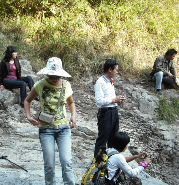 天台驴友俱乐部一周年重走九龙潭