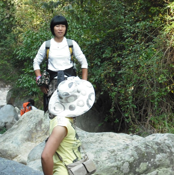 天台驴友俱乐部一周年重走九龙潭