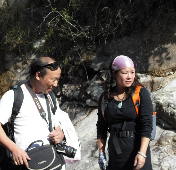 天台驴友俱乐部一周年重走九龙潭