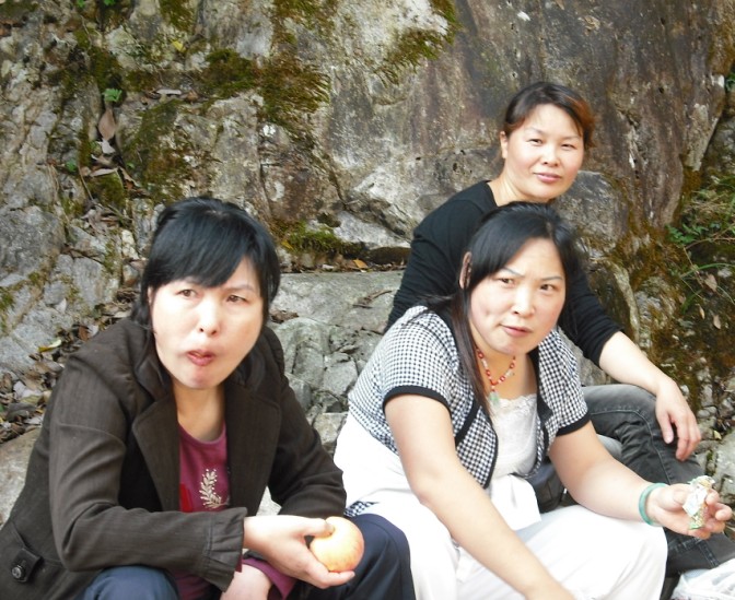 天台驴友俱乐部一周年重走九龙潭