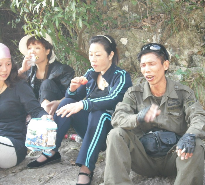 天台驴友俱乐部一周年重走九龙潭