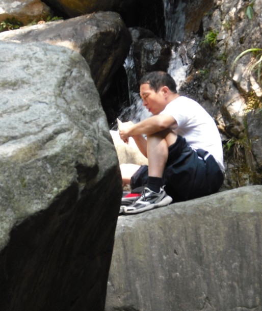 天台驴友俱乐部一周年重走九龙潭