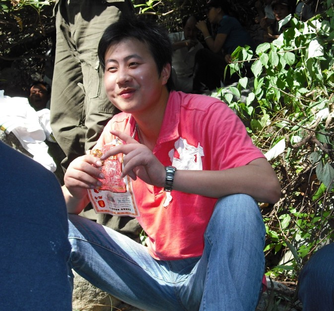 天台驴友俱乐部一周年重走九龙潭