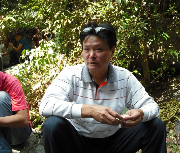 天台驴友俱乐部一周年重走九龙潭