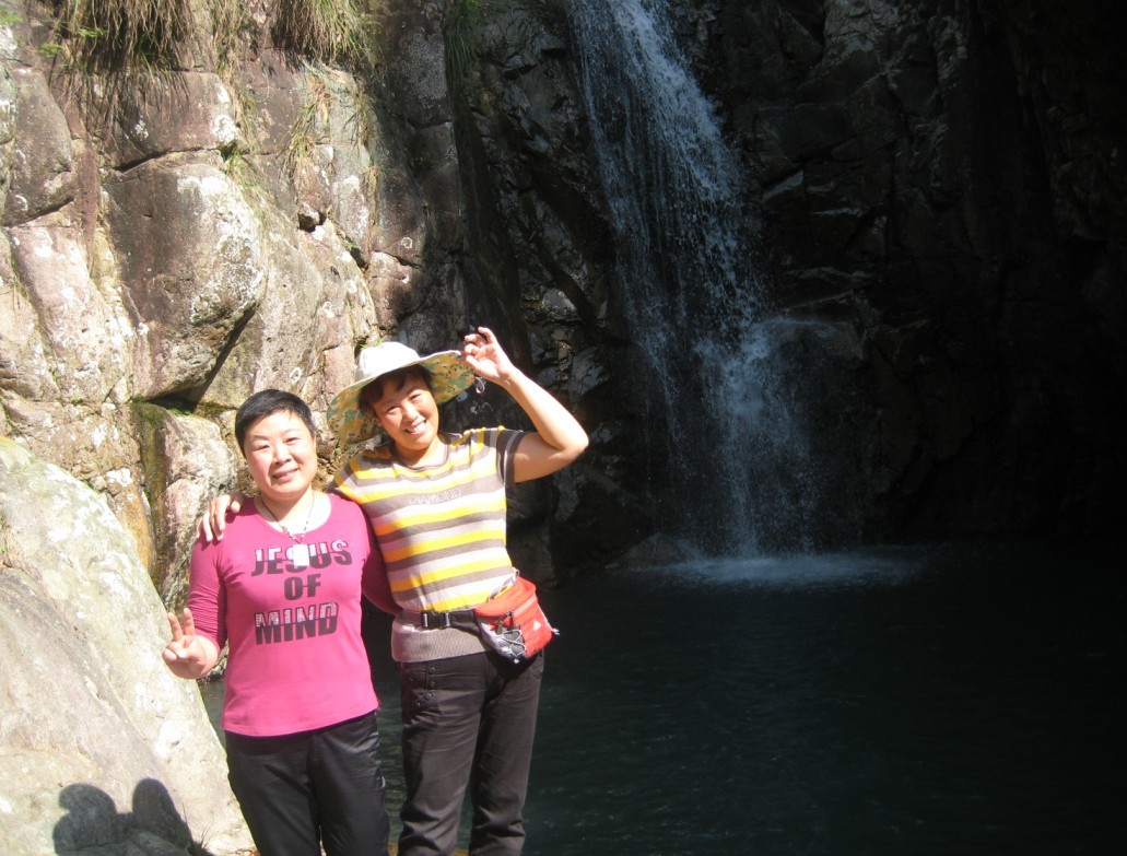 天台驴友俱乐部一周年重走九龙潭