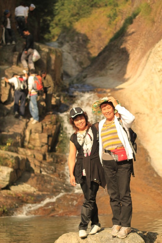 天台驴友俱乐部一周年重走九龙潭