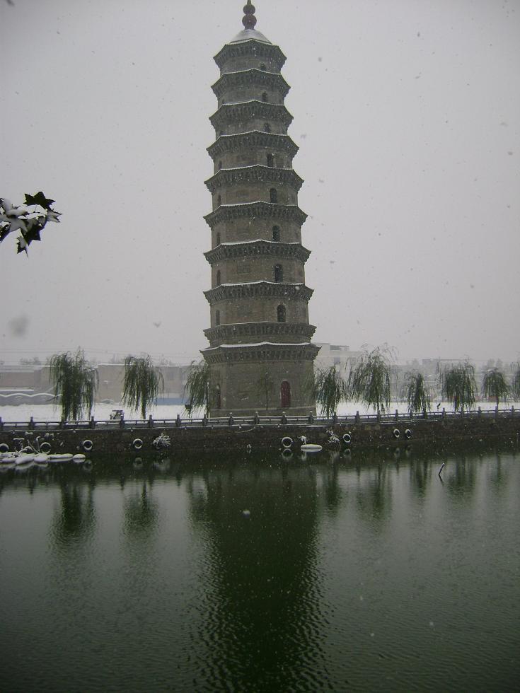 北方的雪景
