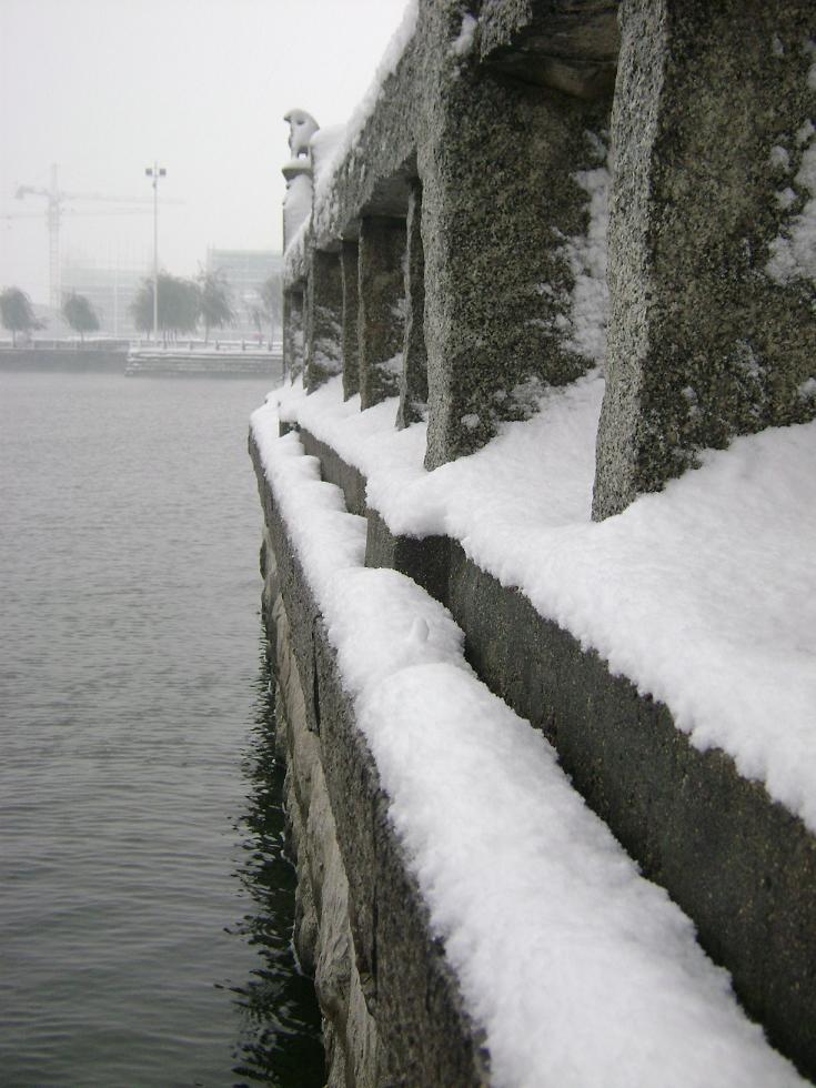 北方的雪景