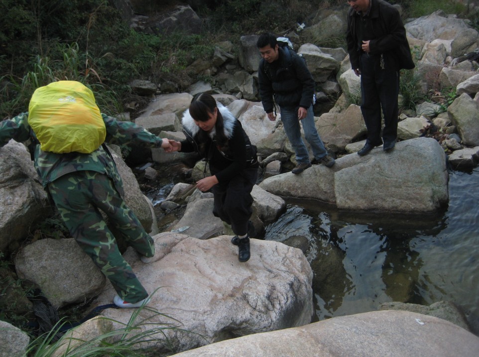 天台驴友俱乐部之-----探秘十门坑