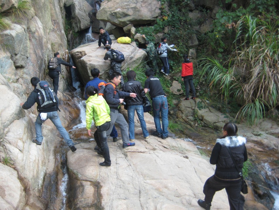 天台驴友俱乐部之-----探秘十门坑