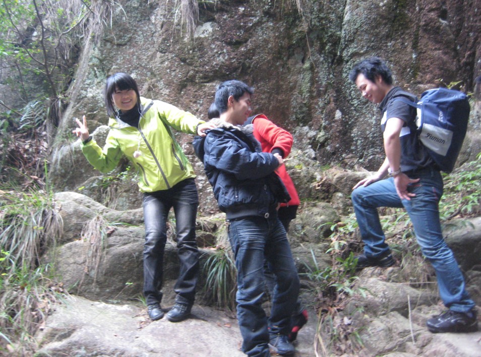 天台驴友俱乐部之-----探秘十门坑