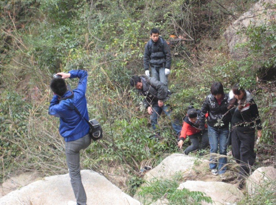 天台驴友俱乐部之-----探秘十门坑