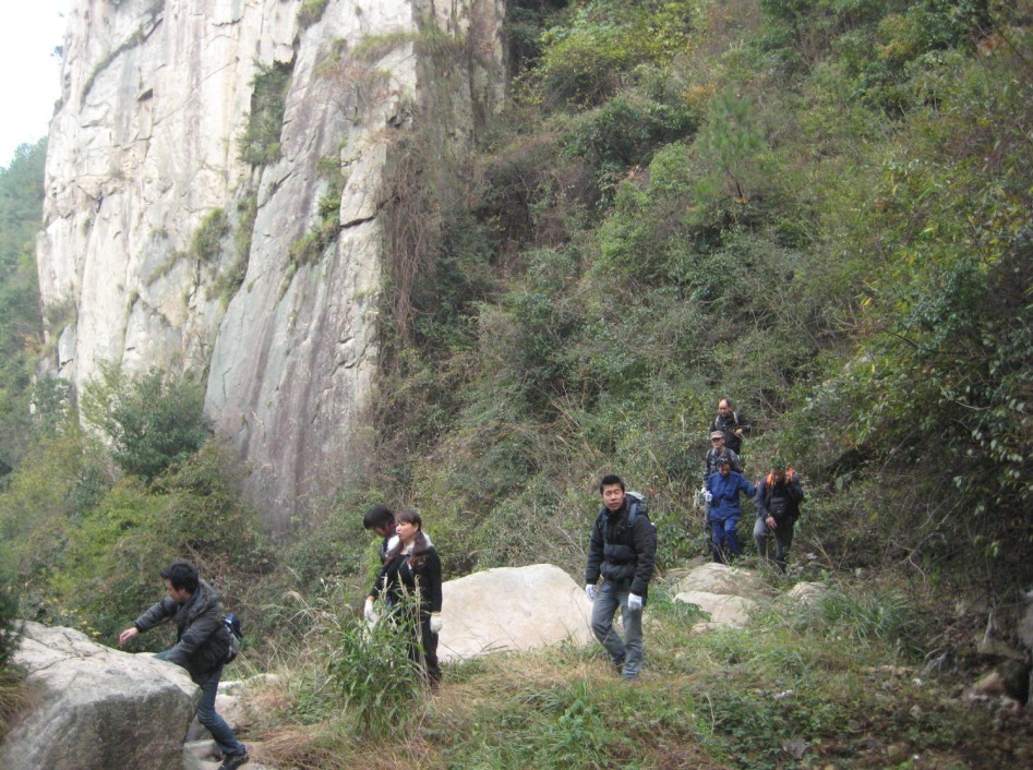 天台驴友俱乐部之-----探秘十门坑