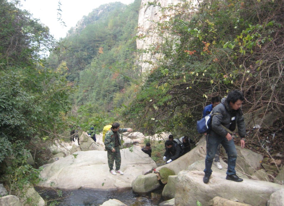 天台驴友俱乐部之-----探秘十门坑